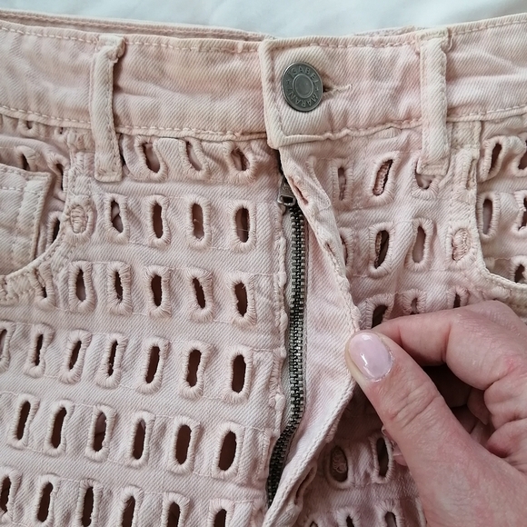 Isabel Marant Spring '14 Runway Pierce Pantalon Cutout Pink Jeans 38 (6 US) - Picture 9 of 16